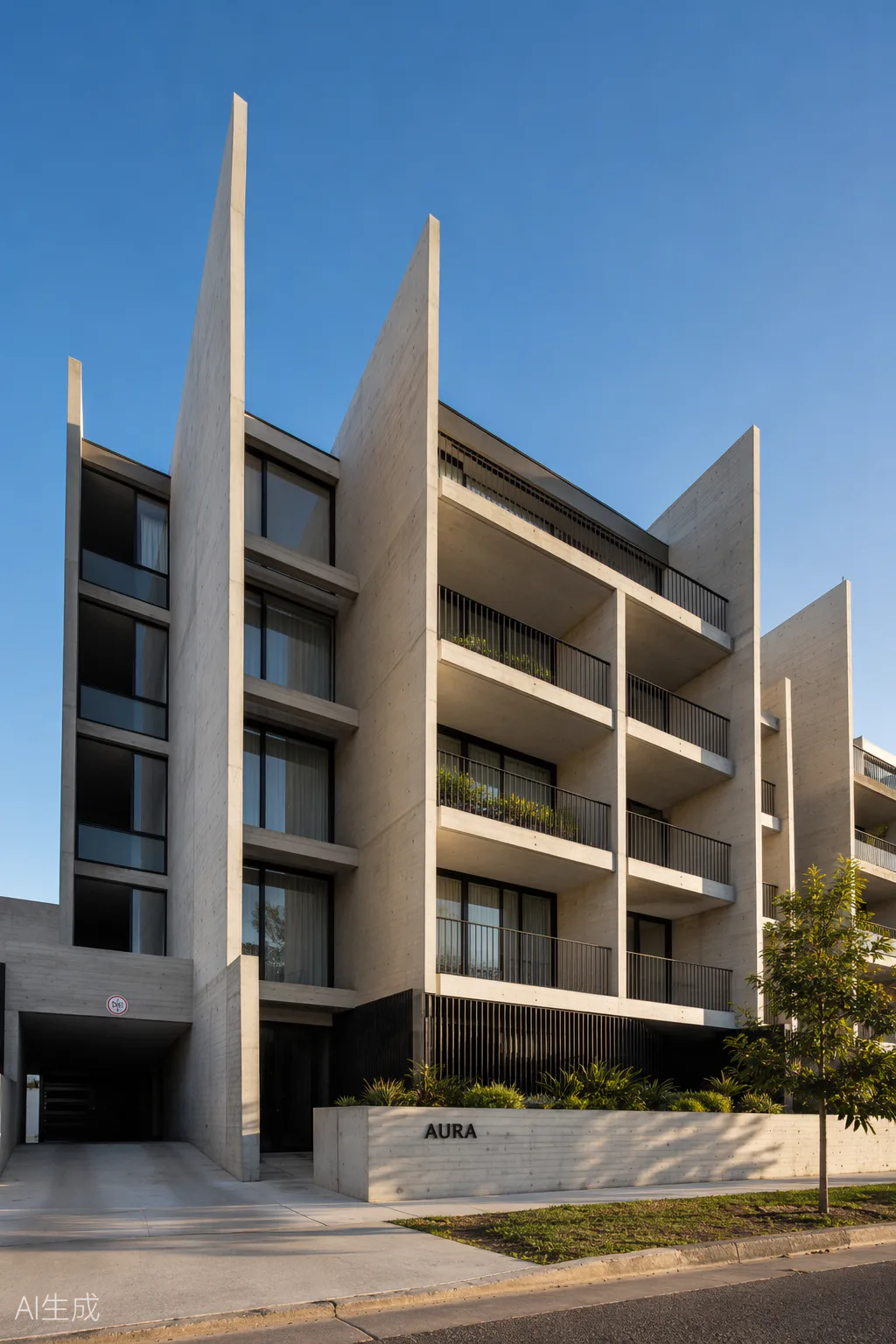 Apartments built with PP-series polymer formwork