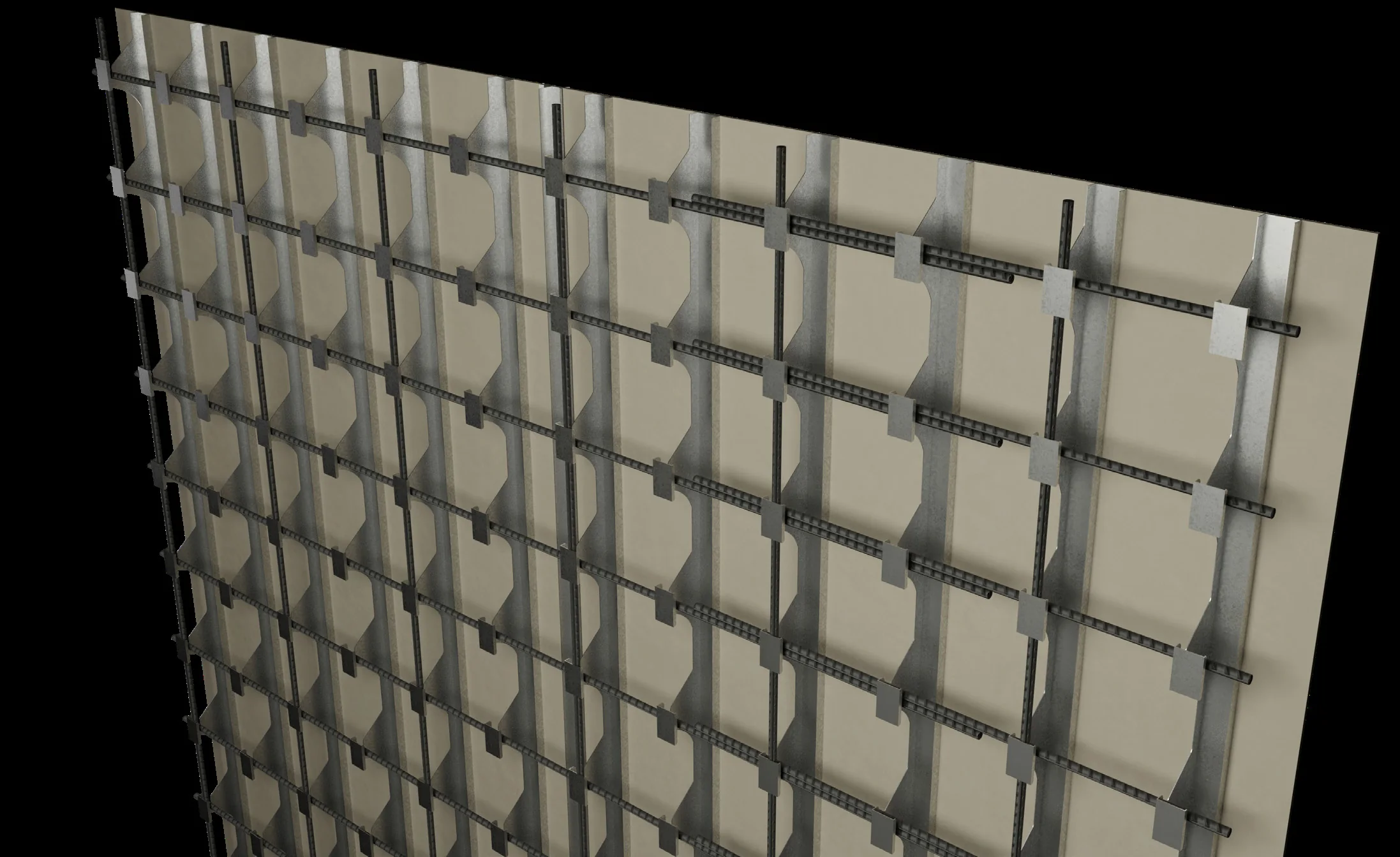 Open reinforcement inspection